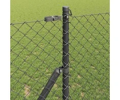 Tvorelės stulpas Pilka 10 x 1,2 m (40 x 40 mm tinklelis)