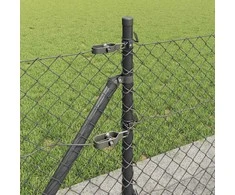Tvorelės stulpas Pilka 10 x 0,6 m (40 x 40 mm tinklelis)