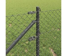 Tvorelės stulpas Pilka 10 x 0,8 m (40 x 40 mm tinklas)