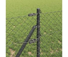 Grandinės tvoros tvirtinimas 10 x 0,4 m PVC dengtas plienas
