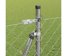Tvorelės stulpas Sidabro 10 x 1,6 m (60 x 60 mm tinklelis)