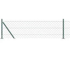 Tvorelės stulpas Žalia 10 x 0,4 m (60 x 60 mm tinklelis)