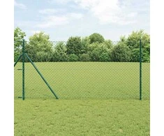 Tvorelės stulpas Žalia 10 x 1,5 m (40 x 40 mm tinklelis)