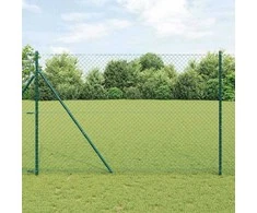 Tvorelės stulpas Žalia 10 x 1,6 m (40 x 40 mm tinklas)
