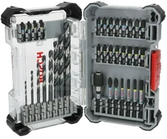 Grąžtas Bosch 35 dalių komplektas PRO Impact Metal