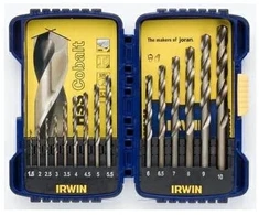 Grąžtas IRWIN GRĄŽTŲ RINKINYS 15 vnt. KOBALTINIAI 1.5-10mm …