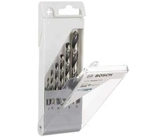 Bosch HSS spiralinių grąžtų „PointTeQ“, 6 dalių rinkinys 2–8 mm (2608577346)