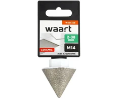 Grąžtas WAART DEIMANTINIS KŪGINIS FREZAS 2-38mm x M14