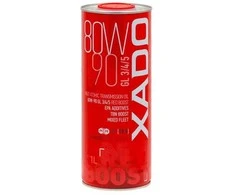Greičių dėžės tepalas XADO Atomic Oil 80W-90 GL 3/4/5 Raudona Boost, 1L
