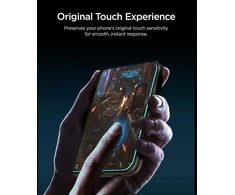 GRŪDINTAS STIKLAS Spigen GLAS.TR EZ FIT PRO HD AC IPHONE DUO CLEAR