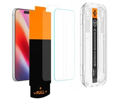 GRŪDINTAS STIKLAS Spigen GLAS.TR EZ FIT Pro HD AC 2-PACK iPhone 16 Pro / 17 / 17 Pro / 18 Pro SKAIDRUS