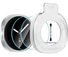 GRŪDINTAS STIKLAS Tech-Protect EASY SET+ 2-PACK SAMSUNG Samsung Galaxy WATCH 8 / 9 (40 MM) SKAIDRUS