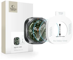 GRŪDINTAS STIKLAS Tech-Protect EASY SET+ 2-PACK SAMSUNG Samsung Galaxy WATCH ULTRA 2 2026 (47 MM) SKAIDRUS