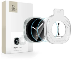 GRŪDINTAS STIKLAS Tech-Protect EASY SET+ 2-PACK SAMSUNG Samsung Galaxy WATCH 8 / 9 (40 MM) SKAIDRUS