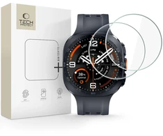 GRŪDINTAS STIKLAS TECH-PROTECT GLASS FIT+ 2-PACK SAMSUNG GALAXY WATCH ULTRA 2 2026 (47 MM) SKAIDRUS