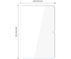 Grūdintas stiklas Tech-Protect Glass Fit+ 2 vnt. Xiaomi Redmi Pad 2 9.7 skaidrus