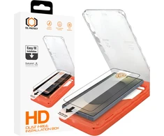 Grūdintas stiklas Tel Protect Dust-Free Easy Fit HD Titan skirtas Samsung Galaxy S25 Ultra juodas (with fingerprint unlock)