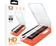 Grūdintas stiklas Tel Protect Dust-Free Easy Fit HD Titan skirtas Apple iPhone 17 Pro juodas