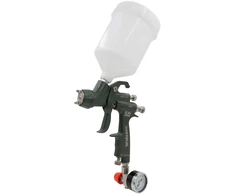 Gruntavimo pistoletas HALO 1.7mm su manometru WALCOM SLIM KOMBAT
