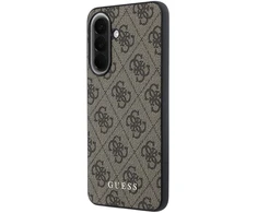 Guess 4G Charm dėklas skirtas Samsung Galaxy A57 rudos spalvos