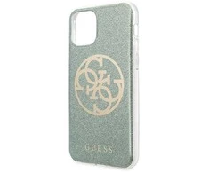 Dėklas GUESS HARD CASE CIRCLE GLITTER GUHCN65PCUGLKA IPHONE 11 PRO MAX KHAKI