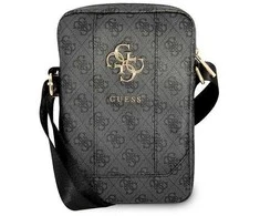 Guess krepšys GUTB10G4GFGR 10″ pilkos spalvos 4G Big Metal Logo