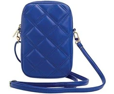 Guess krepšys GUWBZPSQSSGB mėlynas Zip Quilted 4G