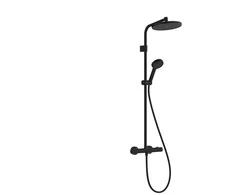 Hansgrohe DUŠO KOMPLEKTAS ACTIVERA S HG ECOSMART Juodas
