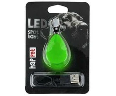 Happet LED šviečiantis pakabukas deimantas žalias