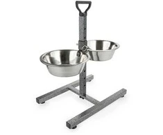 Happet Metaliniai dubenėliai 29cm/4L su reguliuojamu stovu