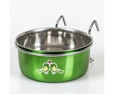 HapPet metalinis indelis kabinamas 0,5L (žalias)