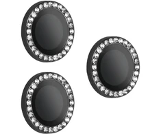 Fusion Accessories Hartowane szkło HARD DIAMOND na aparat (LENS) do Iphone 18 Pro/18 Pro Max juoda (objektyvas 3 sztuki)