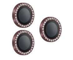 Fusion Accessories Hartowane szkło HARD DIAMOND na aparat (LENS) do Iphone 18 Pro/18 Pro Max violetinė (objektyvas 3 sztuki)