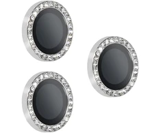 Fusion Accessories Hartowane szkło HARD DIAMOND na aparat (LENS) do Iphone 18 Pro/18 Pro Max Sidabrinė (objektyvas 3 sztuki)