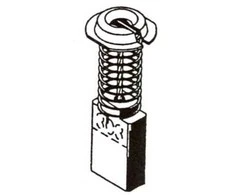 Haushalt Angliniai šepetėliai 30-00-303-A, 5 x 11 x 19 mm, 2 vnt