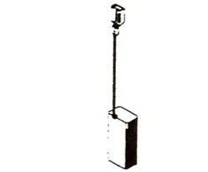 Haushalt Angliniai šepetėliai 30-06-028-H, 5 x 8 x 17,5 mm, 2 vnt