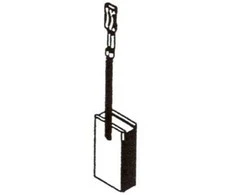 Haushalt Angliniai šepetėliai 30-06-046-A, 5 x 10 x 17,5 mm, 2 vnt