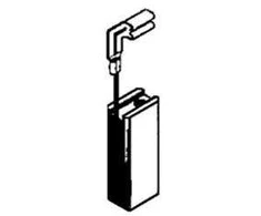Haushalt Angliniai šepetėliai 30-06-525-H, 5 x 8 x 19,2 mm, 2 vnt