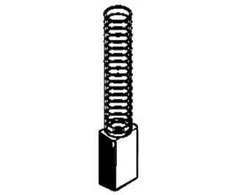 Haushalt Angliniai šepetėliai 30-06-925-H, 5 x 8 x 13,8 mm, 2 vnt