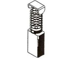 Haushalt Angliniai šepetėliai 30-19-007-H, 5 x 8 x 16 mm, 2 vnt