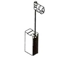 Haushalt Angliniai šepetėliai 30-19-016-H, 6,3 x 10 x 20 mm, 2 vnt