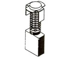 Haushalt Angliniai šepetėliai 30-99-036-H, 7 x 15 x 20 mm, 2 vnt