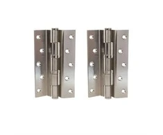 Haushalt Durų lankstas, 125 mm x 75 mm x 2.5 mm, nikelio sp., 2 vnt.