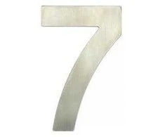 Haushalt Durų numeris „7“, nerūdijantis plienas, 62 mm
