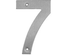 Haushalt Numeris "7", nerūdijančio plieno, 145 mm