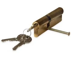 Haushalt Spynos cilindras, 70 mm, 30×40 mm, padengtas žalvariu