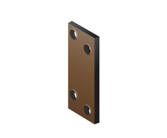 Haushalt Tvirtinimo plokštelė Arras, 80 x 20 x 2 mm