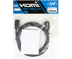 HDMI PNI H150 didelės spartos 1.4V laidas, kištukas-kištukas, Ethernet, paauksuotas, 1,5 m
