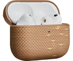 Pitaka Aramid Fiber Magnetic dėklas, Golden Glint – AirPods Pro 3
