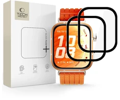 Hibridinis stiklas Tech-Protect Glass FLEX+ 2-PACK HUAWEI WATCH FIT 5 PRO Juodas